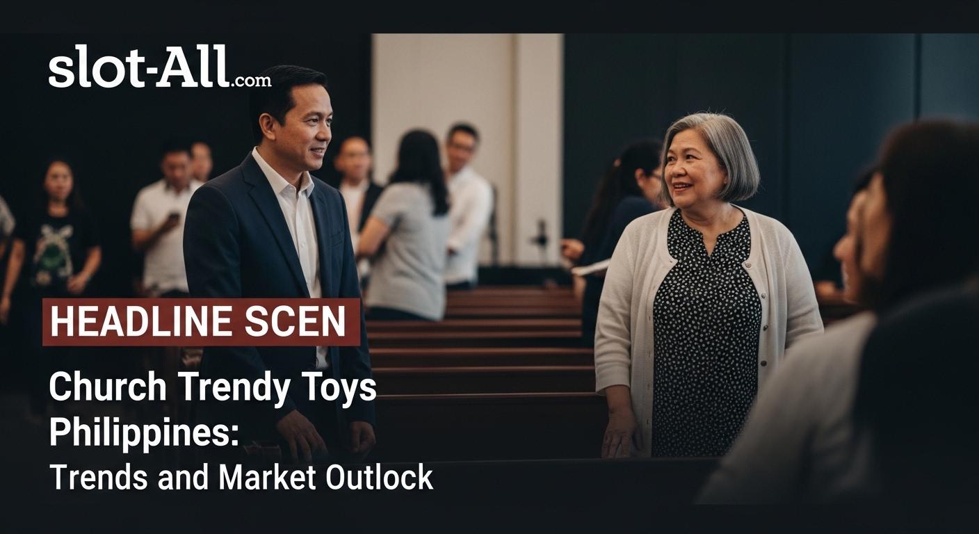 Church Trendy Toys Philippines: Trends and Market Outlook Children in a Philippine church engaging with trendy educational toys during Sunday school.