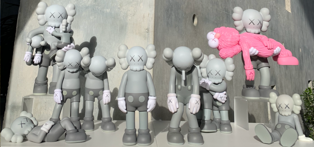 KAWS toy figure collection