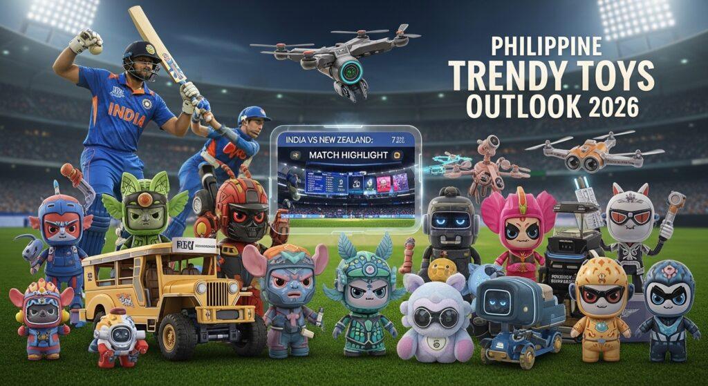 India vs New Zealand: Philippine Trendy Toys Outlook 2026