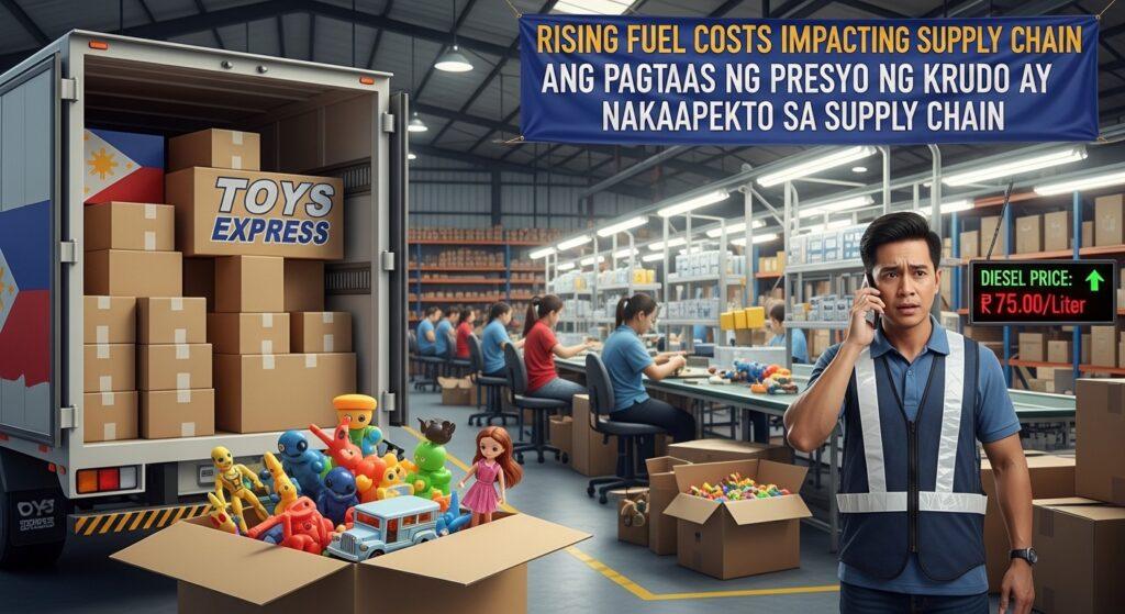 Diesel fuel prices and the Philippines' toys supply chain