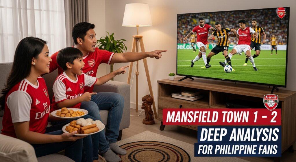 Mansfield Town vs Arsenal: Deep Analysis for Philippine Fans
