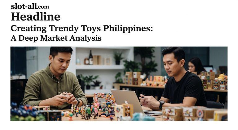 Philippine family exploring trendy toys in a bright store