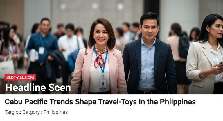 Travel-themed toys including a Cebu Pacific model aircraft on a Philippine toy store shelf.