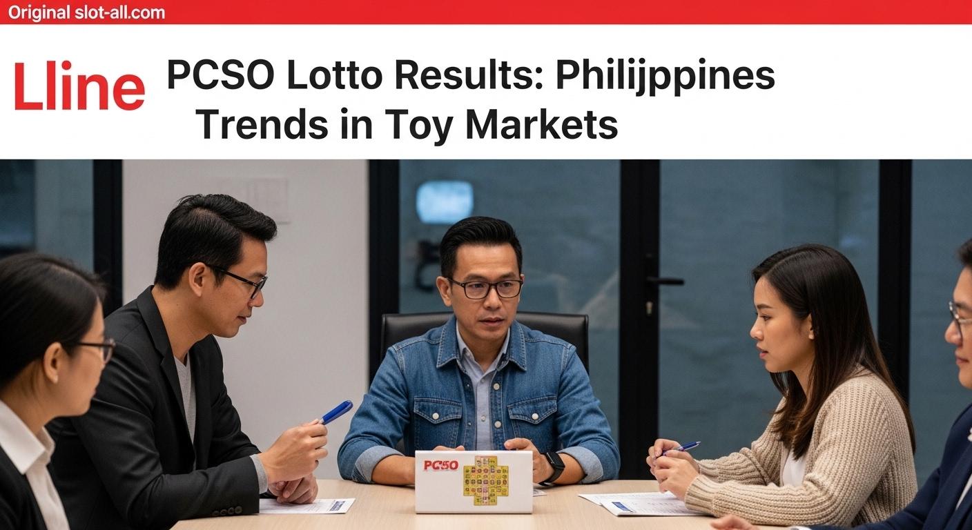 PCSO Lotto Results: Philippines Trends in Toy Markets Toy store shelf with lottery outcomes display and toy products in the Philippines
