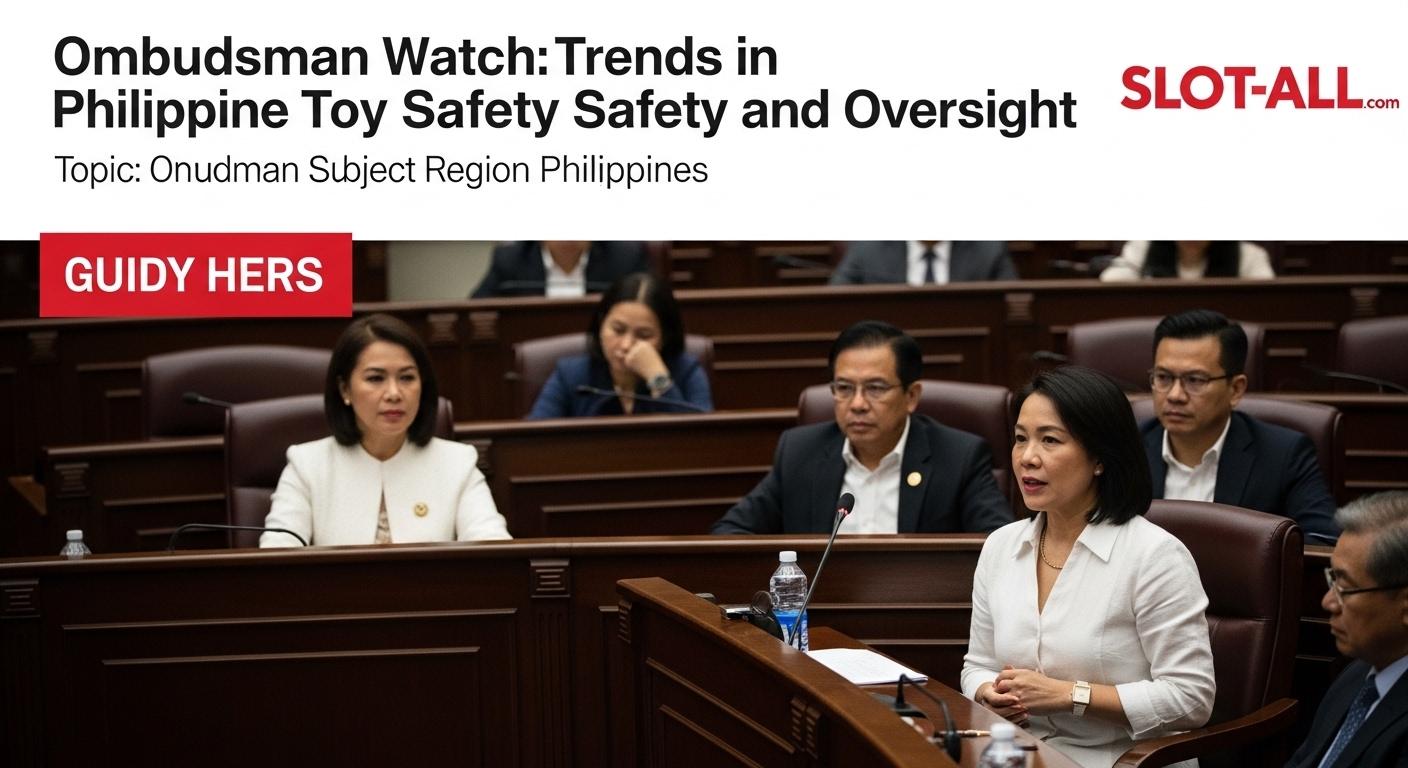 Graphic depicting ombudsman oversight and toy trends in the Philippines.